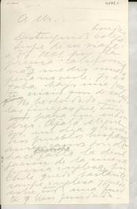 [Carta] Jalapa, Veracruz, México [a] Stephen Spender