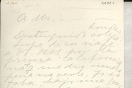 [Carta] Jalapa, Veracruz, México [a] Stephen Spender