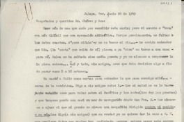 [Carta] 1949 jun. 24, Jalapa, Veracruz, [México] [al] Dr. Chávez y Sra.