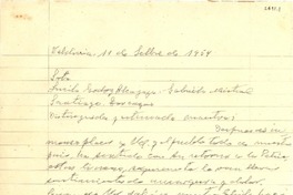 [Carta] 1954 sept. 11, Valdivia [a] Gabriela Mistral, Santiago