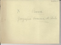 Geografía humana de Chile