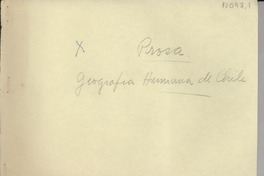 Geografía humana de Chile