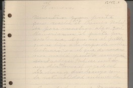 [Al nuevo poeta que recibe hoy el premio Nobel...]