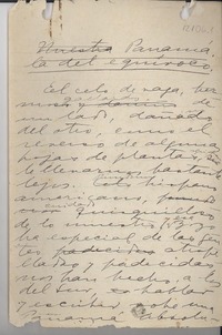 Panamá la del equívoco