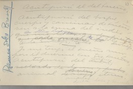 Acutipurú el del sueño