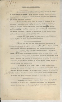 Pequeño mapa audible de Chile