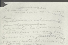 [Ya nos vamos allegando]