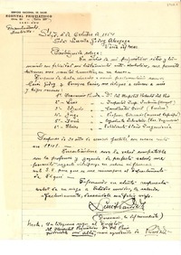 [Carta] 1954 oct. 5, Santiago [a] Lucila Godoy, Viña del Mar