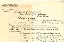 [Carta] 1954 oct. 5, Santiago [a] Lucila Godoy, Viña del Mar