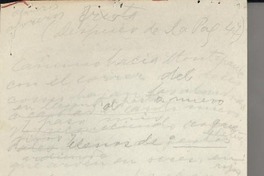 [Camino hacia Montegrande]