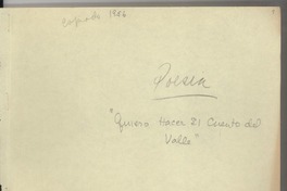 [Quiero hacer el cuento del Valle _]