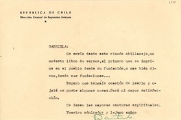 [Carta] 1955 jun. 2, Chillán, Chile [a] Gabriela [Mistral]