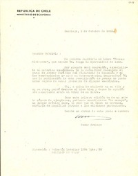 [Carta] 1955 ago. 3, Santiago, Chile [a] Gabriela Mistral