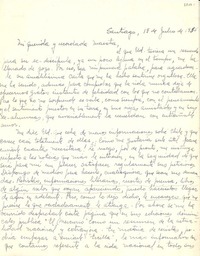 [Carta] 1956 jul. 19, Santiago, [Chile] [a] [Gabriela Mistral]
