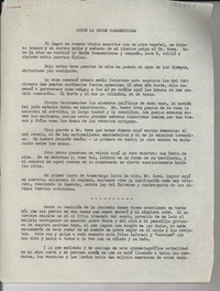 [Discurso] Sobre la Unión Panamericana