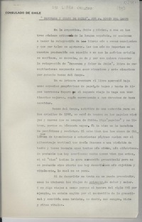 Un libro chileno : "Panorama y color de Chile", por A. Rocco del Campo