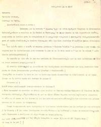 [Carta] 1953 abr. 14, Cali, Colombia [a] Gabriela Mistral, Santiago, Chile
