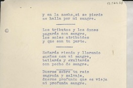 Canción de la sangre