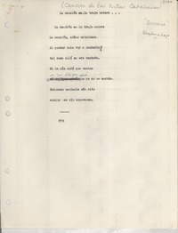 Canción de las niñas catalanas