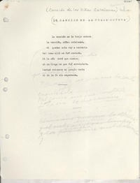 Canción de las niñas catalanas