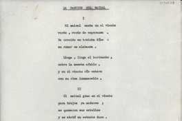 La canción del maizal