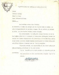 [Carta] 1949 sept. 30, Bogotá, Colombia [a] Gabriela Mistral, Santa Bárbara, California
