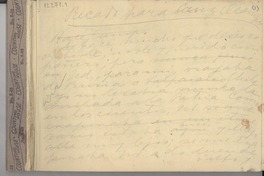 Recado para Cruz Ocampo