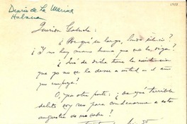 [Carta] 1947 ene. 3, [La Habana, Cuba] [a] Gabriela Mistral