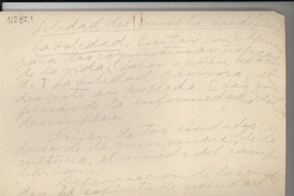 Soledad del pueblo indígena