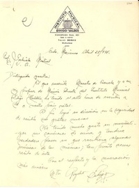 [Carta] 1948 abr. 28, Marianao, Cuba [a] Gabriela Mistral, EE.UU