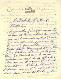[Carta] 1948 mayo. 23, [California] [a] Gabriela Mistral