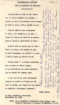 [Carta] 1944 sept. 2, Washington D.C., [EE.UU.] [a] Gabriela Mistral