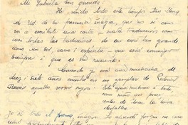[Carta] 1938 nov. 3, Quito, [Ecuador] [a] Gabriela Mistral, Habana, [Cuba]