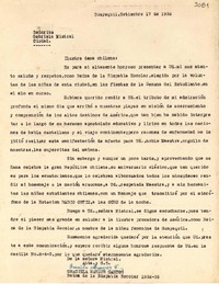 [Carta] 1938 sept. 17, Guayaquil [a] Gabriela Mistral, Guayaquil