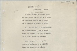 Hijo árbol : (Sonetos de la poda)