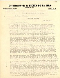 [Carta] 1946 abr. 6, Cuenca, Ecuador [a] Gabriela Mistral, Los Angeles