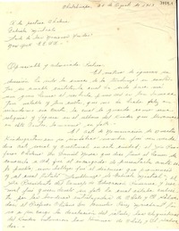 [Carta] 1953 ago. 25, Chalchuapa, [El Salvador] [a] Gabriela Mistral, Sede de las Naciones Unidas, New York, EE.UU.