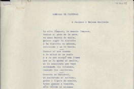 Lámpara de catedral