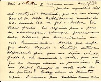 [Tarjeta] 1938 jun. 16, Santiago, [Chile] [a] Gabriela Mistral