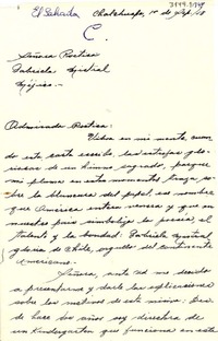 [Carta] 1948 sept. 16, Chalchuapa, [El Salvador] [a] Gabriela Mistral, México