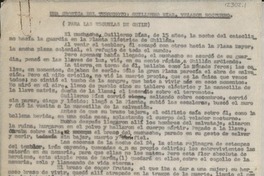 Una crónica del terremoto : Guillermo Díaz, velador