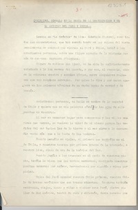 O'higgins símbolo en la gesta de la emancipación y de la amistad del Perú y Chile