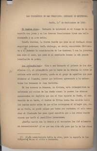 Los compañeros de San Francisco : Bernardo de Quintaval