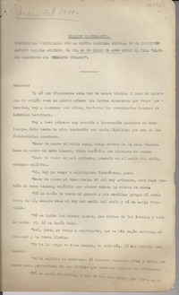 "Algunos elementos del folklore chileno"