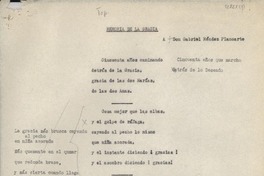 Memoria de la gracia