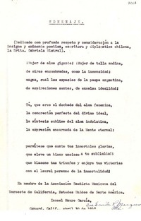 [Poema] Homenaje
