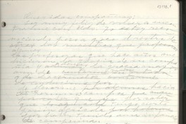 [Borradores de cartas y discursos]