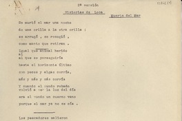 Historias de Loca : Muerte del mar