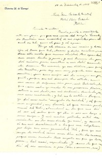 [Carta] 1948 dic. 14, México [a] Gabriela Mistral