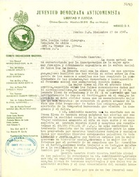 [Carta] 1948 dic. 17, México D.F [a] Lucila Godoy Alcayaga, México D.F